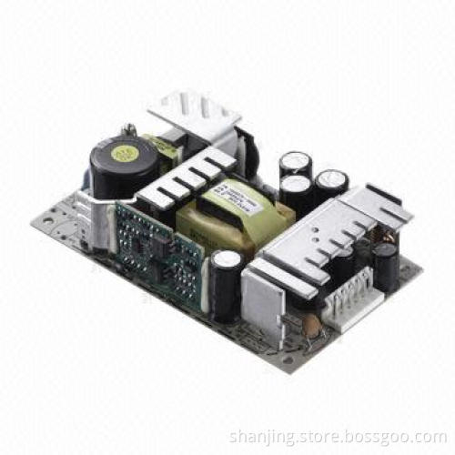 Dual Output Open Frame Power Supply with 90-264V AC 72 Watts for CCTV Power Device